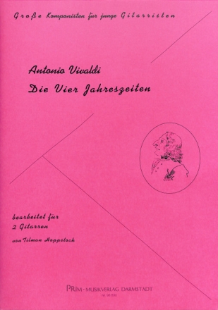Die vier Jahreszeiten f�r 2 Gitarren Spielpartitur