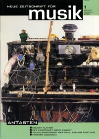 NZ** Neue Zeitschrift f�r Musik 2000/01
