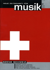 NZ** Neue Zeitschrift f�r Musik 2001/02