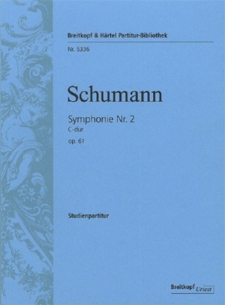 Sinfonie B-Dur Nr.1 op.38 f�r Orchester Studienpartitur
