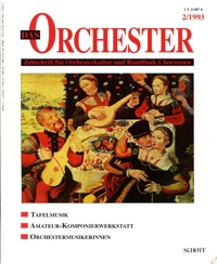 ORCH Das Orchester 1993/02  Zeitschrift