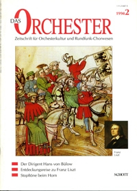 ORCH Das Orchester 1994/02  Zeitschrift