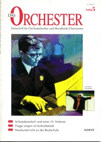 ORCH Das Orchester 1994/05  Zeitschrift