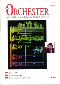 ORCH Das Orchester 1994/06  Zeitschrift