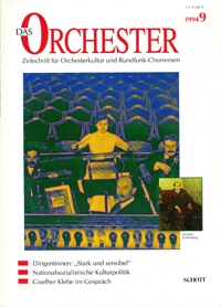ORCH Das Orchester 1994/09  Zeitschrift