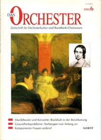 ORCH Das Orchester 1995/06  Zeitschrift