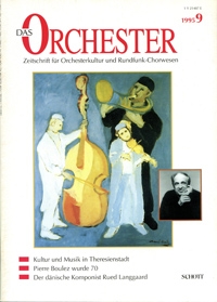 ORCH Das Orchester 1995/09  Zeitschrift