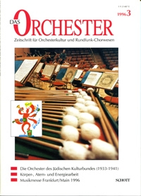 ORCH Das Orchester 1996/03  Zeitschrift