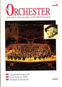 ORCH Das Orchester 1996/06  Zeitschrift