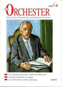 ORCH Das Orchester 1996/07-08  Zeitschrift