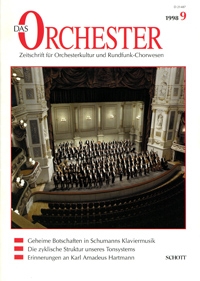 ORCH Das Orchester 1998/09