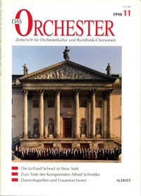 ORCH Das Orchester 1998/11