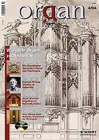 ORGA organ - Journal f�r die Orgel 2004/04
