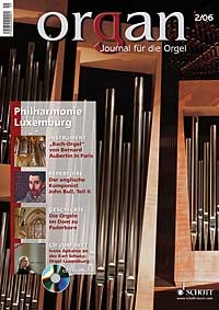 ORGA organ - Journal f�r die Orgel 2006/02