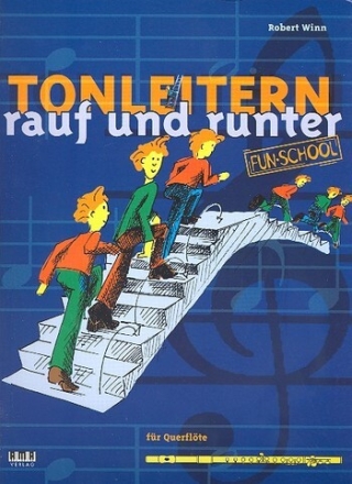 Tonleitern rauf und runter f�r Querfl�te