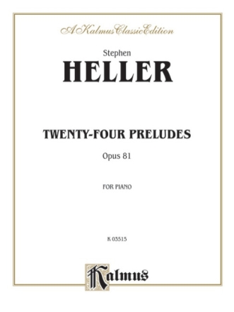 24 preludes op.81 for piano