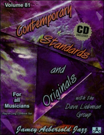 Contemporary standards and originals with the Dave Liebman Group (+CD) 