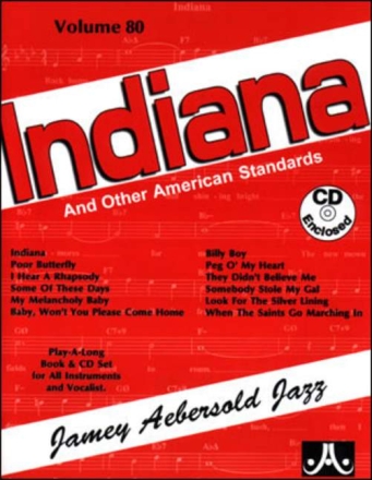 Indiana and other american Standards (+CD)  