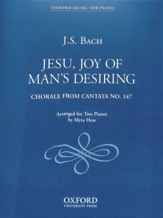Jesu, Joy of Man's Desiring for 2 pianos 2 scores