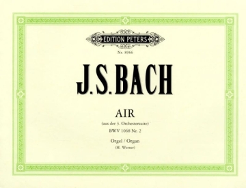 Air aus der Orchestersuite Nr.3 f�r Orgel