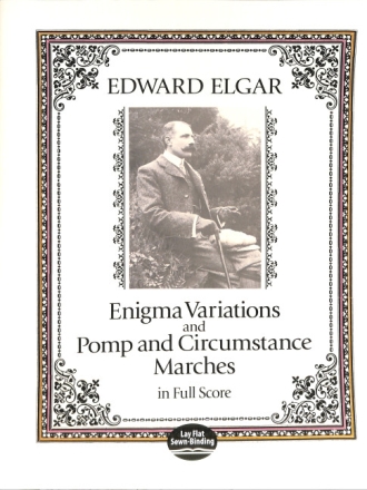 Enigma variations  and  Pomp and circumstance marches for orchestra score