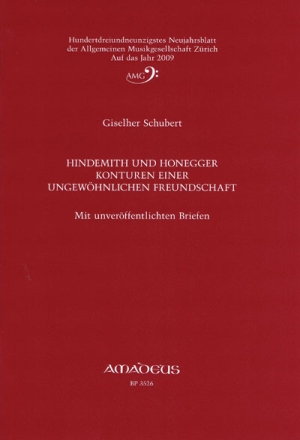 SCHUBERT, Giselher � Hindemith und Honegger Buch