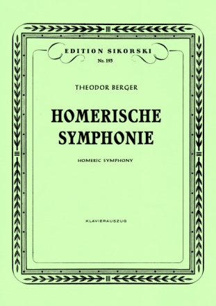 Homerische Sinfonie Handlung nach Szenen aus der Odyssee (Ballett) Orchester