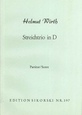 Streichtrio in D  Violine, Viola, Cello