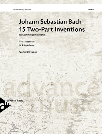 15 zweistimmige Inventionen f�r 2 Saxophone gleicher Stimmung