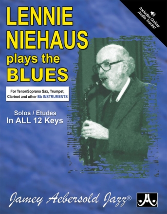 Lennie Niehaus plays the Blues (+Online Audio) for Bb instruments