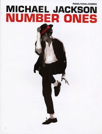 Michael Jackson: Number Ones Piano/Voice/Guitar songbook