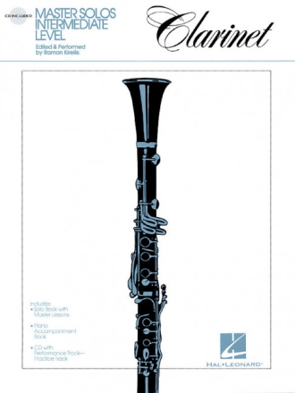 Master Solos (+CD) Clarinet and piano intermediate level
