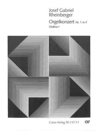 Rheinberger, Josef Gabriel: Orgelkonzert Nr. 1 in F 3 Cor, 2 Vl, Va, Vc, Cb, Org VL1