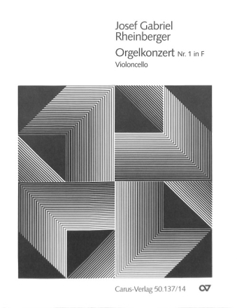 Rheinberger, Josef Gabriel: Orgelkonzert Nr. 1 in F 3 Cor, 2 Vl, Va, Vc, Cb, Org VC