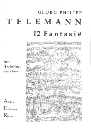 12 Fantasie per il violino senza basso