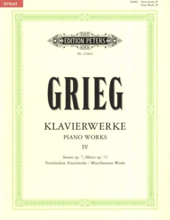Verschiedene Einzelwerke f�r Klavier