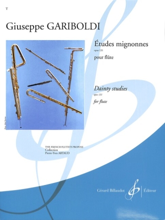 �tudes mignonnes op.131 pour flute