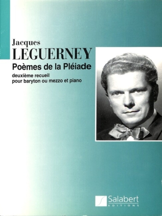 Leguerney  Poemes De La Pleiade Vol.2 Mezzo-Piano  Vocal and Piano