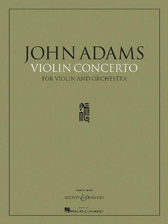 Concerto for violin and orchestra score