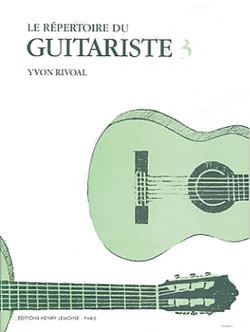 Le repertoire du guitariste vol.3  