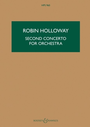 Concerto Nr. 2 op. 40 HPS 960 f�r Orchester Studienpartitur