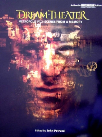 Dream Theater: Metropolis pt.2 scenes from a memory songbook vocal/guitar (notes and tab)