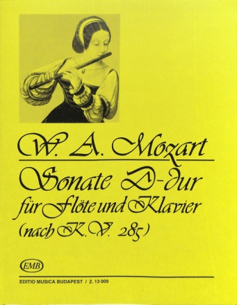 Sonata in D major K 285  Flute and Piano