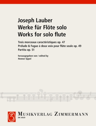 Werke f�r Fl�te solo (op.47, 49, 51) 
