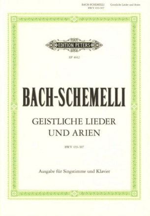 Schemellisches Gesangbuch komplette Ausgabe mit beziffertem Bass (dt)