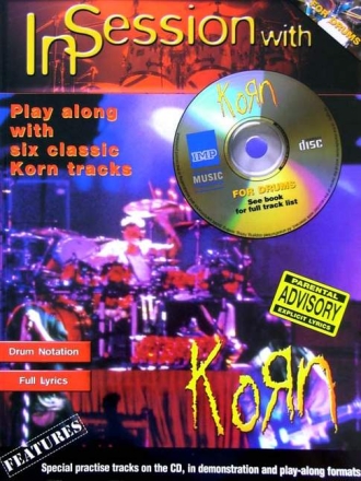 In Session with Korn (+CD) for drums songbook