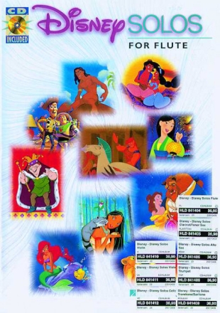 Disney Solos (+Online Audio Access ): for flute Songbook for flute solo