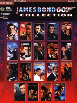 James Bond 007 Collection (+Online Audio): for alto saxophone