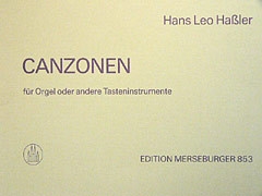 9 Canzonen f�r Orgel oder andere Tasteninstrumente