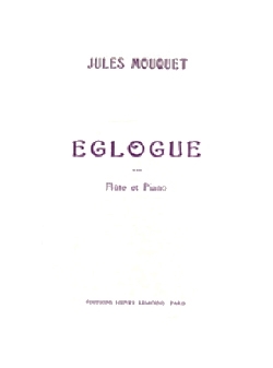 Egloque op.29 pour fl�te et piano